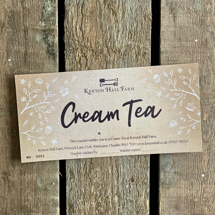 Cream Tea - Gift Voucher